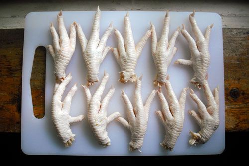 Chicken feet